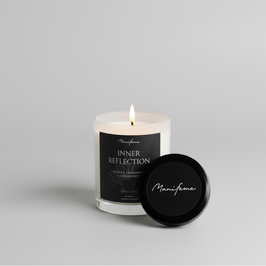 Inner Reflection - Candle for Meditation | Lavender & Cedarwood