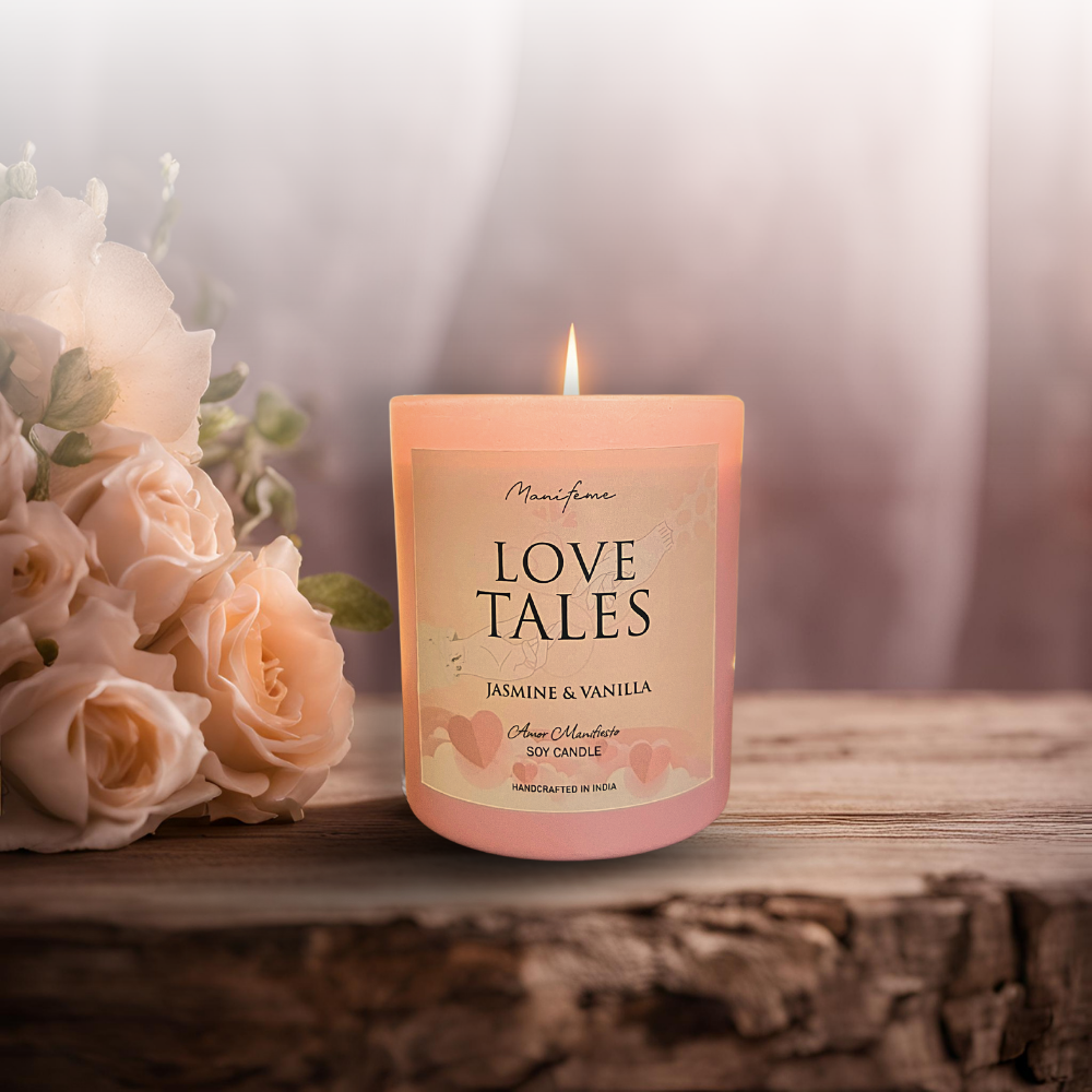 Love Tales Soy Candle Manifest Love